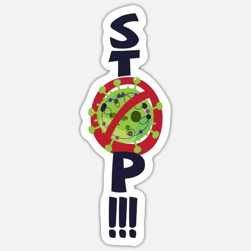 Sticker taille S (10 x 10 cm) - 