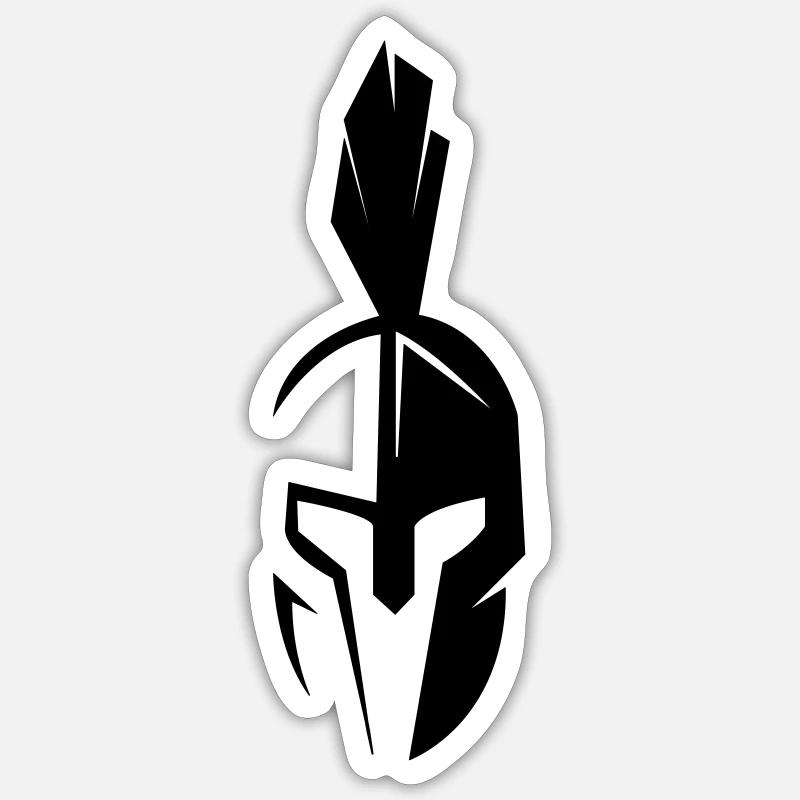 Spartans - Sticker size S (10 x 10 cm) - white matte