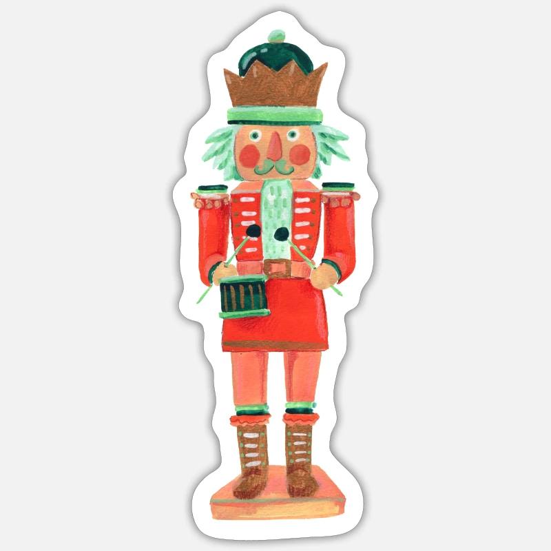 Nutcracker Sticker size S (10 x 10 cm)