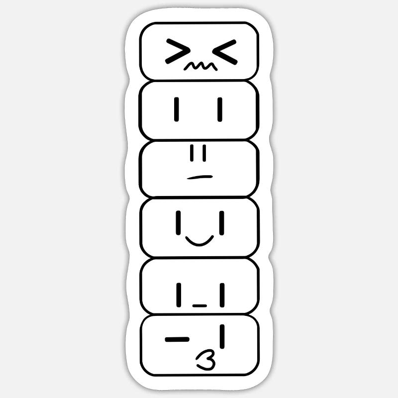 Sticker taille S (10 x 10 cm) - 