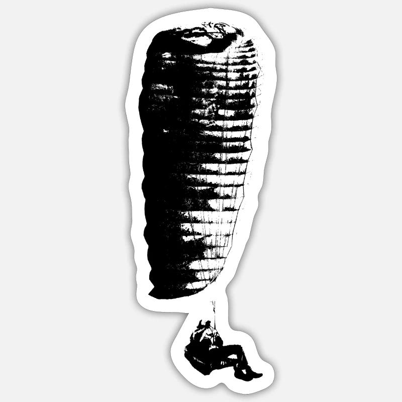 Gleitschirm CP Sticker Größe S (10 x 10 cm)