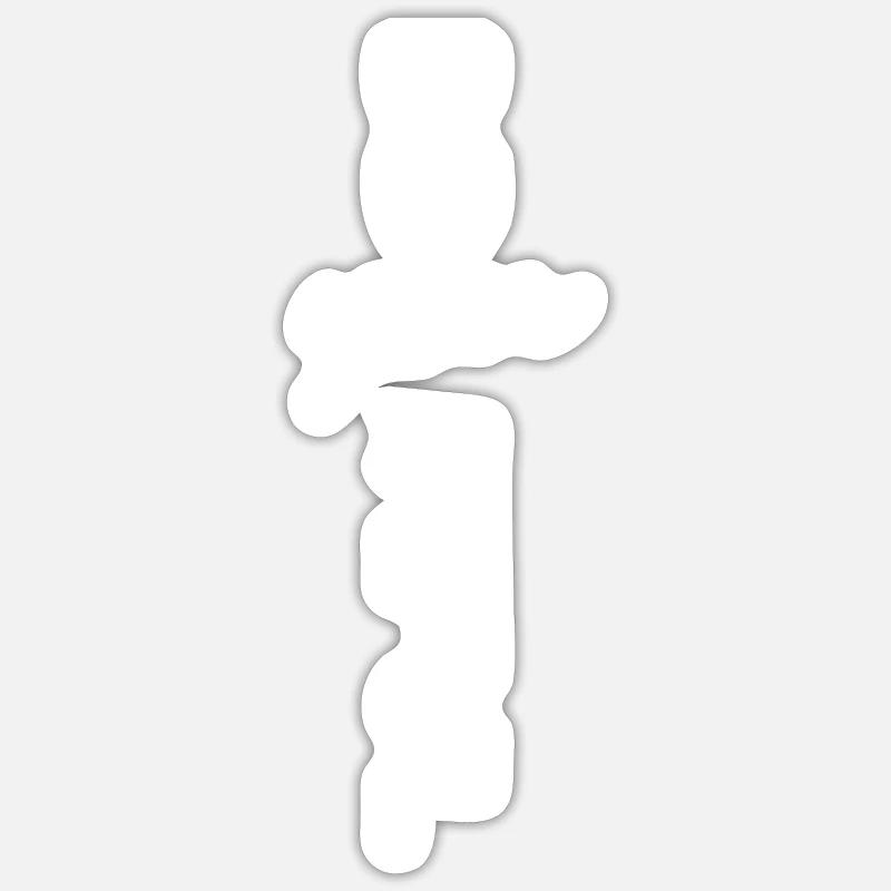 Sticker taille S (10 x 10 cm) - 