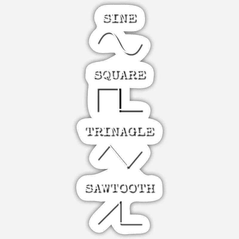 Sticker Größe S (10 x 10 cm) - 