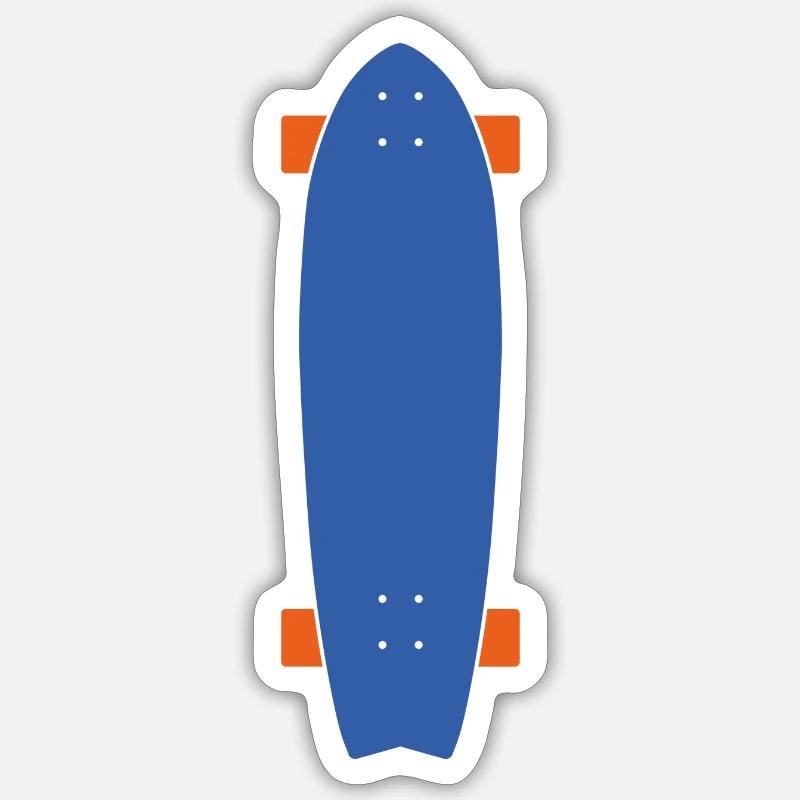 Mach 'nen Kickflip - Skateboard, Longboard Sticker Größe S (10 x 10 cm)