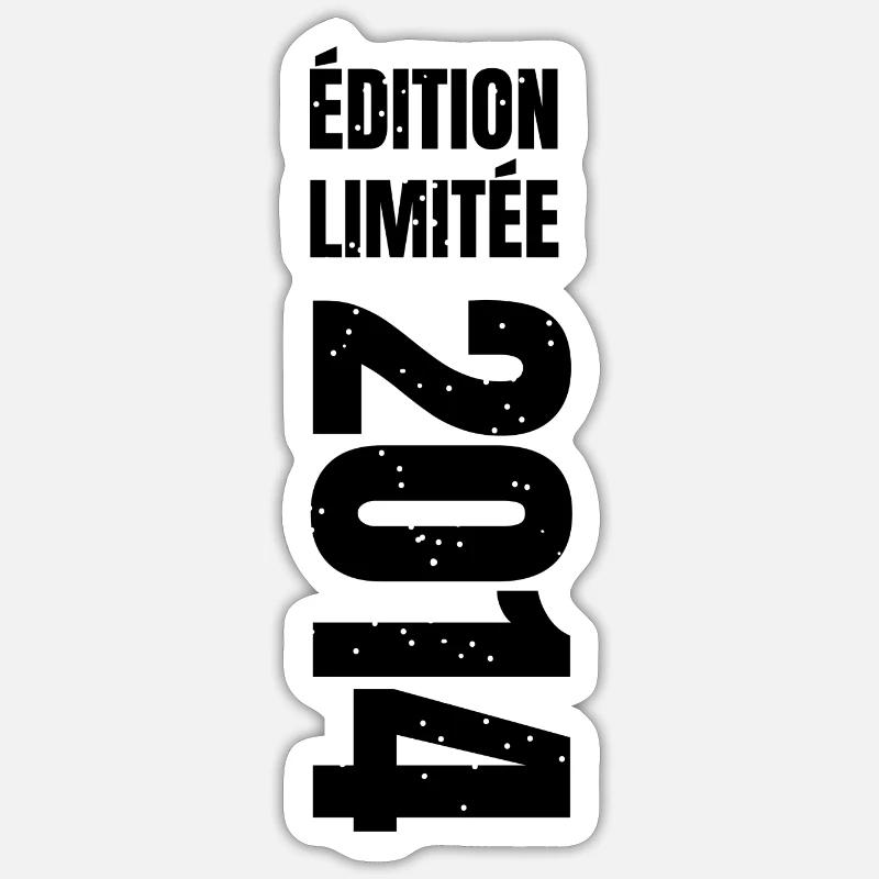 2014 édition limitée Sticker taille S (10 x 10 cm)