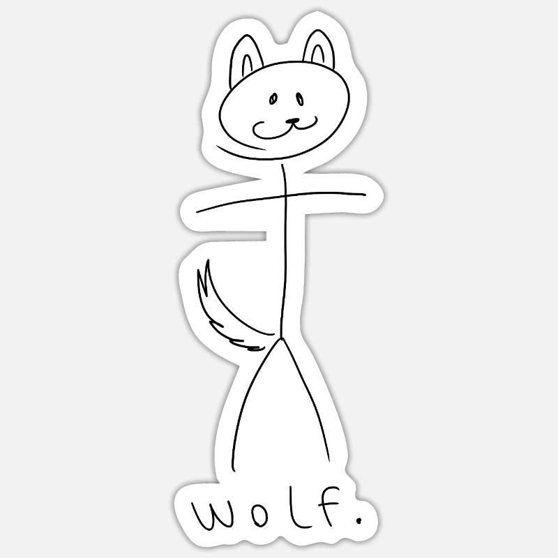 Sticker taille S (10 x 10 cm) - 
