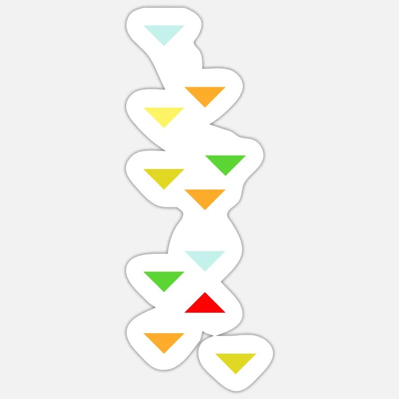 angle de la route Sticker taille S (10 x 10 cm)