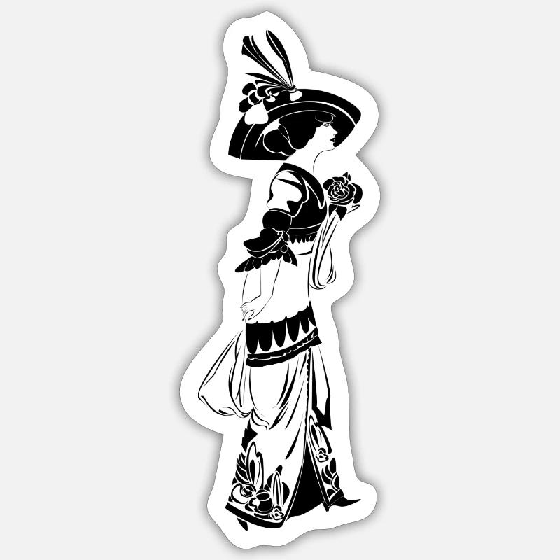 Sticker Größe S (10 x 10 cm) - 