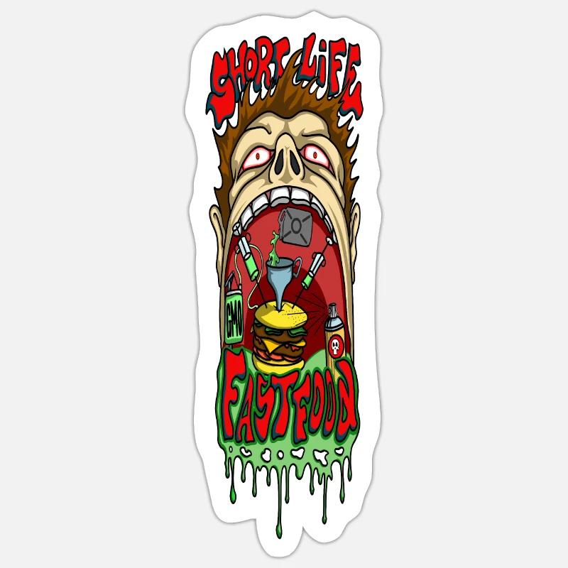 Sticker Größe S (10 x 10 cm) - 