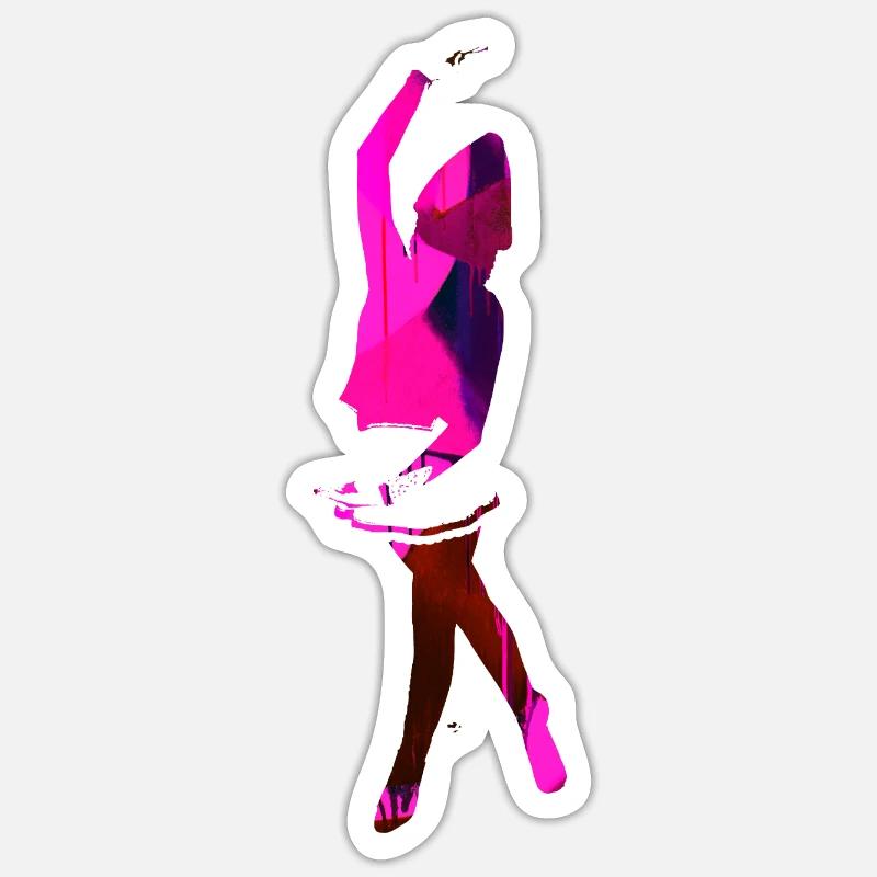 Guard Dance,Guard Dancer,Carnival,Fasching,Fasenach Sticker size S (10 x 10 cm)