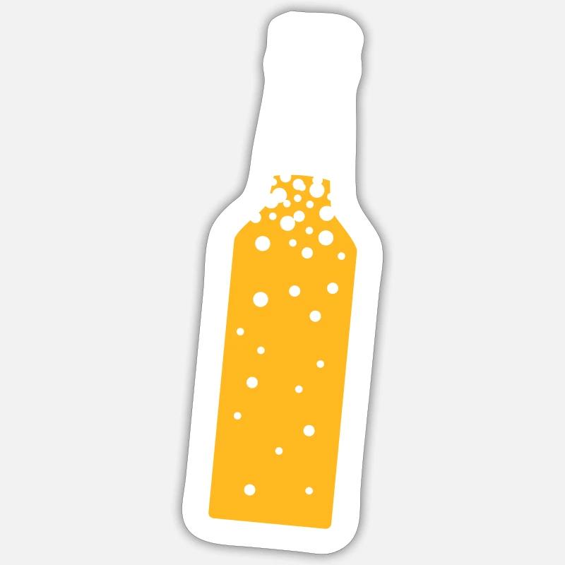 Bierflasche Sticker Größe S (10 x 10 cm)