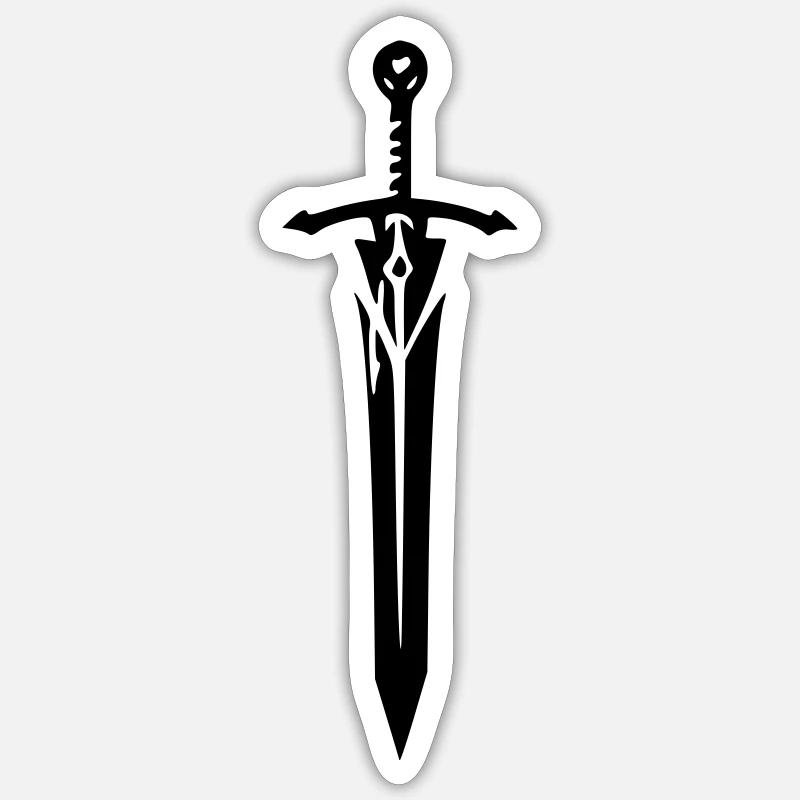 Epée Sticker taille S (10 x 10 cm)