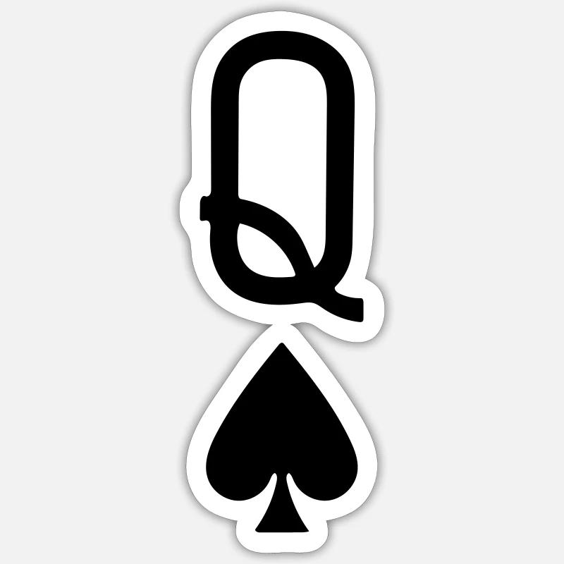 Rette Dame - Sticker Größe S (10 x 10 cm) - Mattweiß