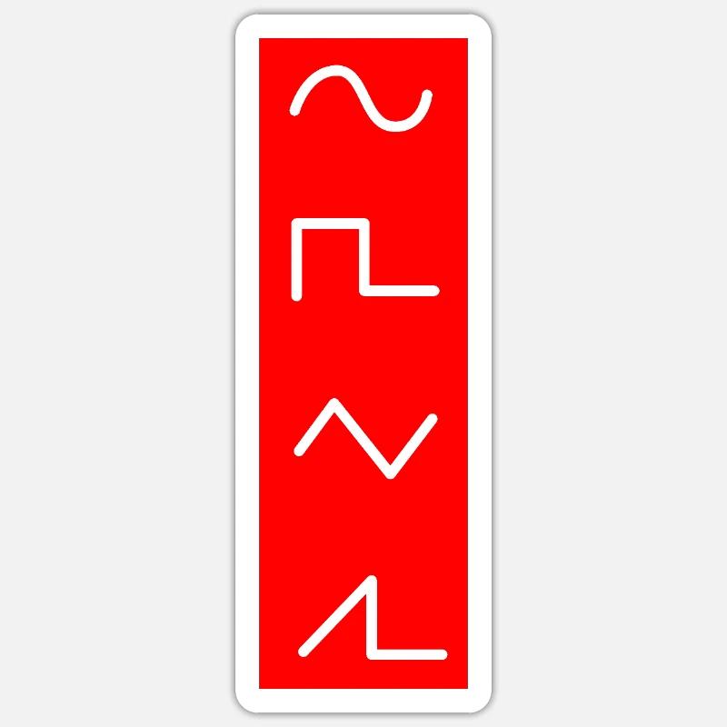 Sticker Größe S (10 x 10 cm) - 