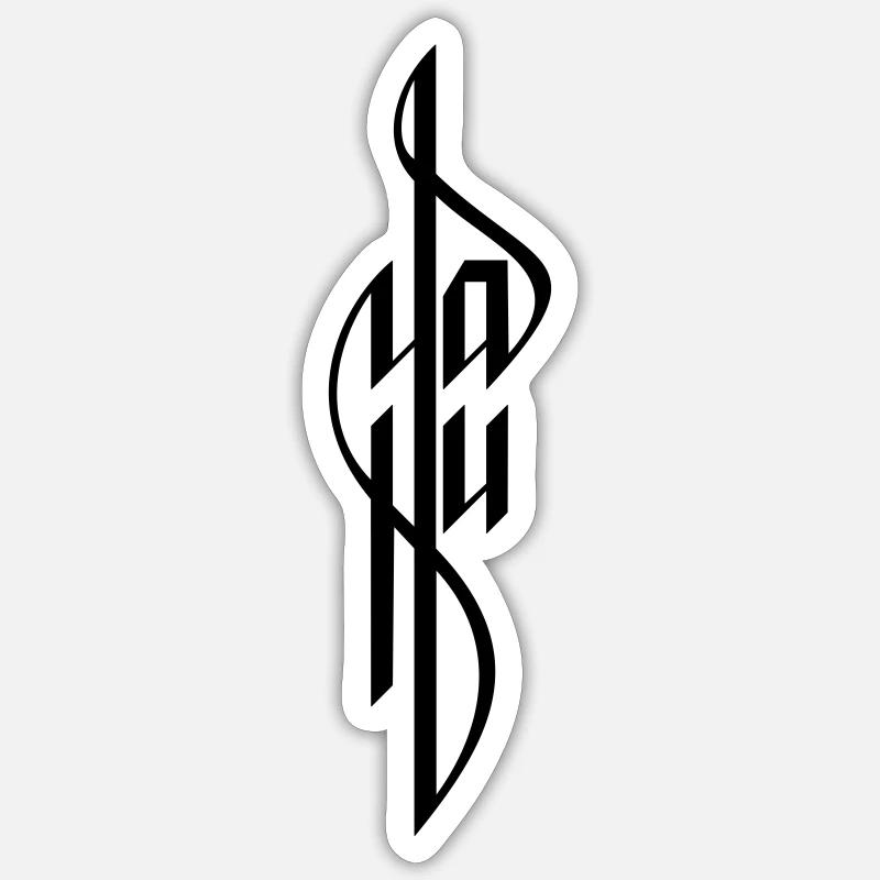 Sticker Größe S (10 x 10 cm) - 