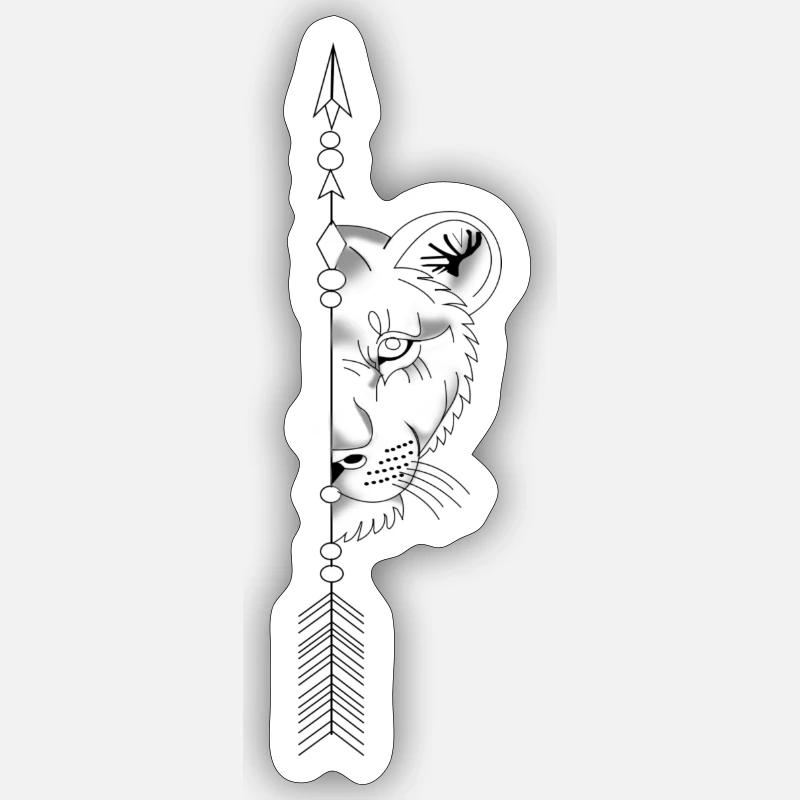 Sticker Größe S (10 x 10 cm) - 