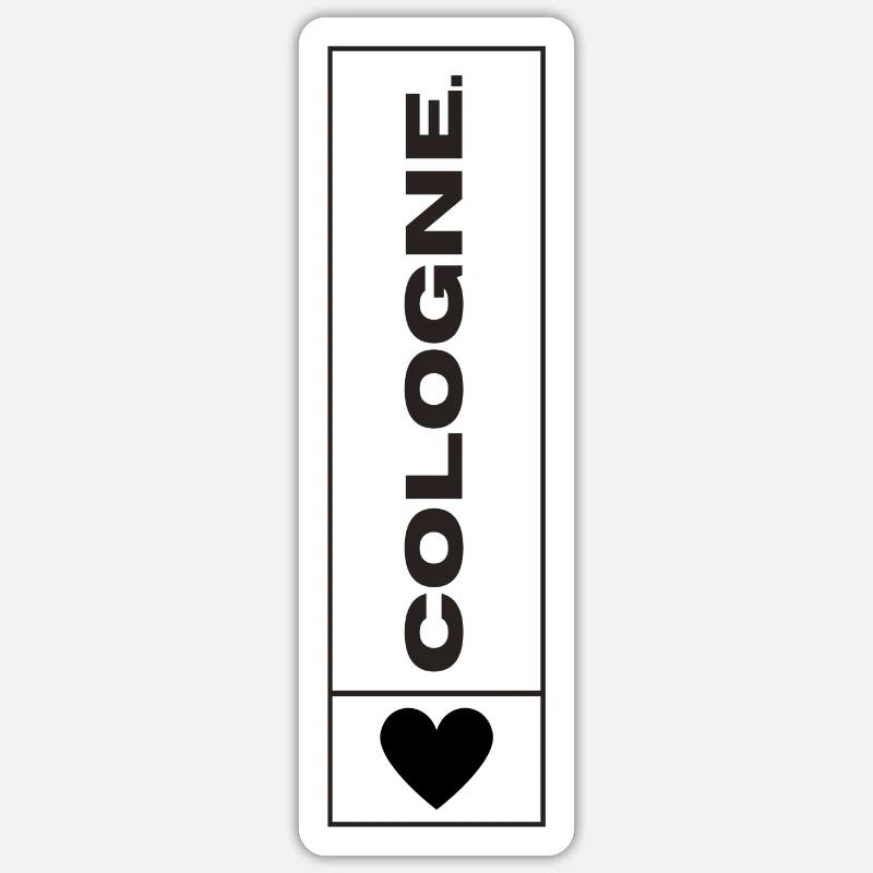 Cologne, Cologne - Sticker size S (10 x 10 cm) - white matte