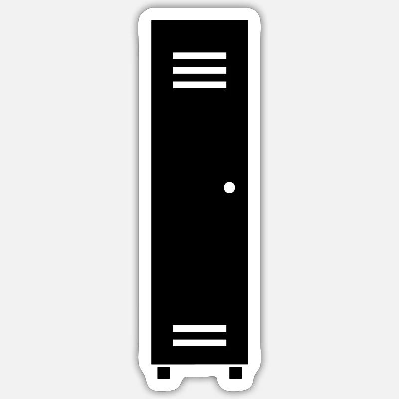 closet Sticker size S (10 x 10 cm)
