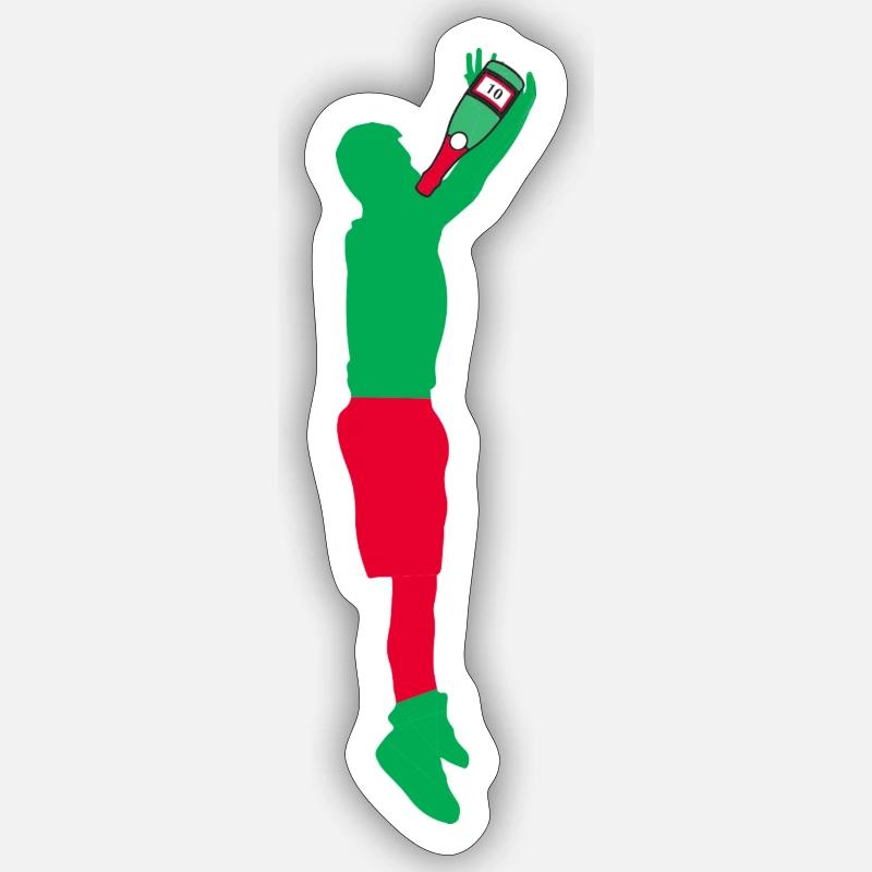 Alcool - Sticker taille S (10 x 10 cm) - blanc mat