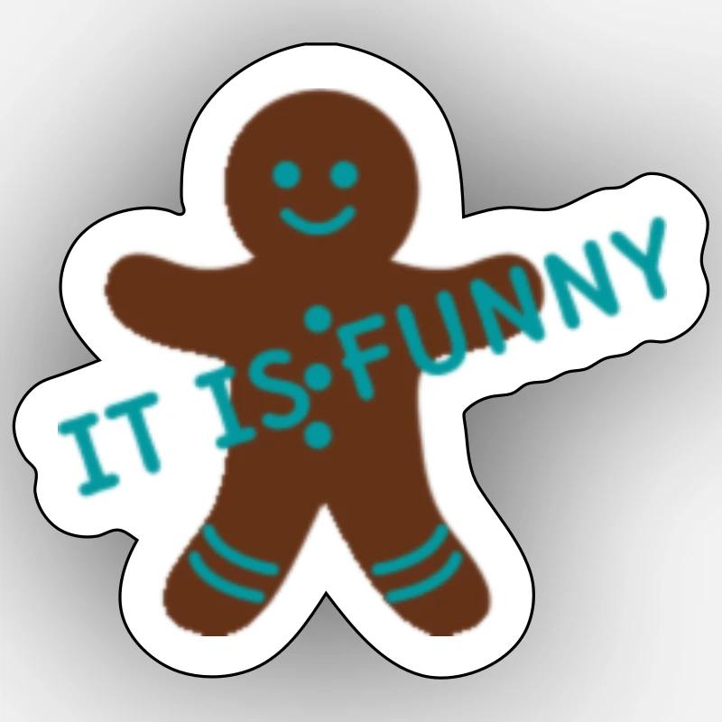 C'est marrant Sticker taille S (10 x 10 cm)