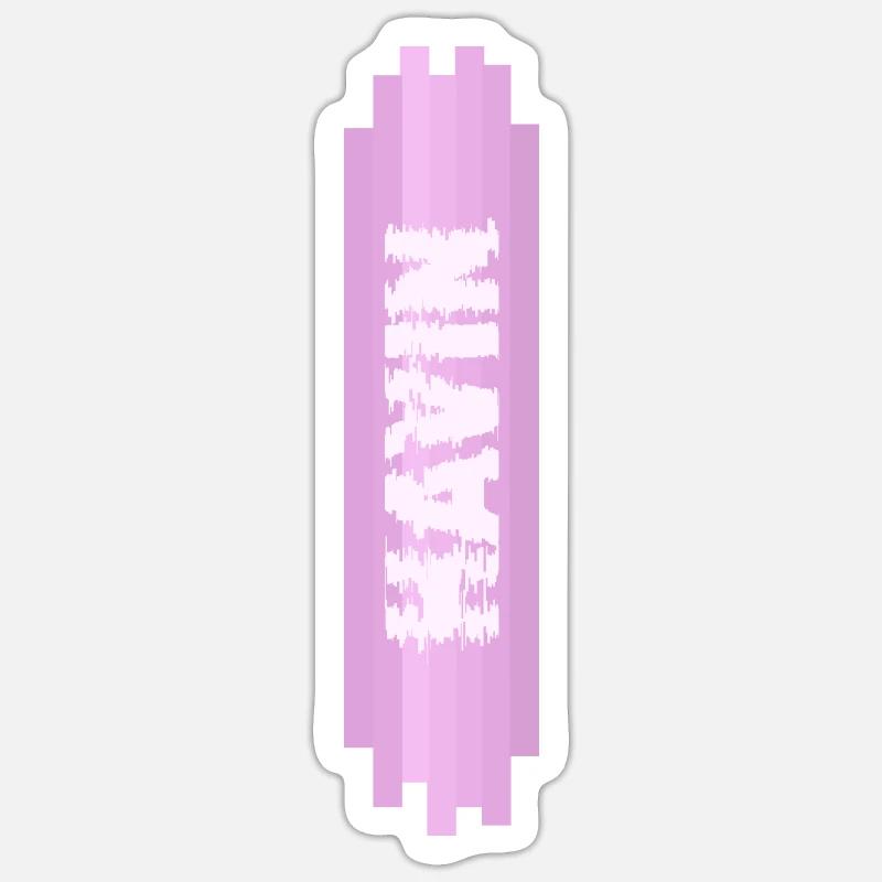 Mädchenname Havin Sticker Größe S (10 x 10 cm)