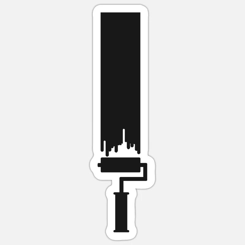 painter Sticker size S (10 x 10 cm)