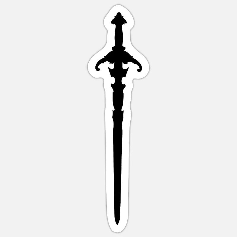 Fantasy ceremonies sword Sticker size S (10 x 10 cm)