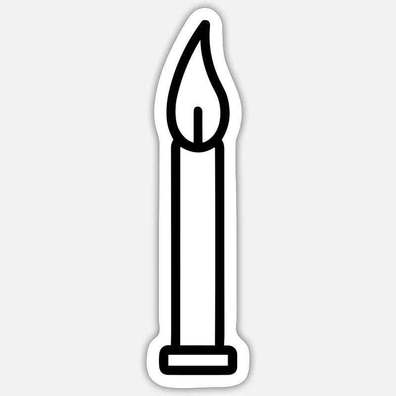 Candle Sticker size S (10 x 10 cm)