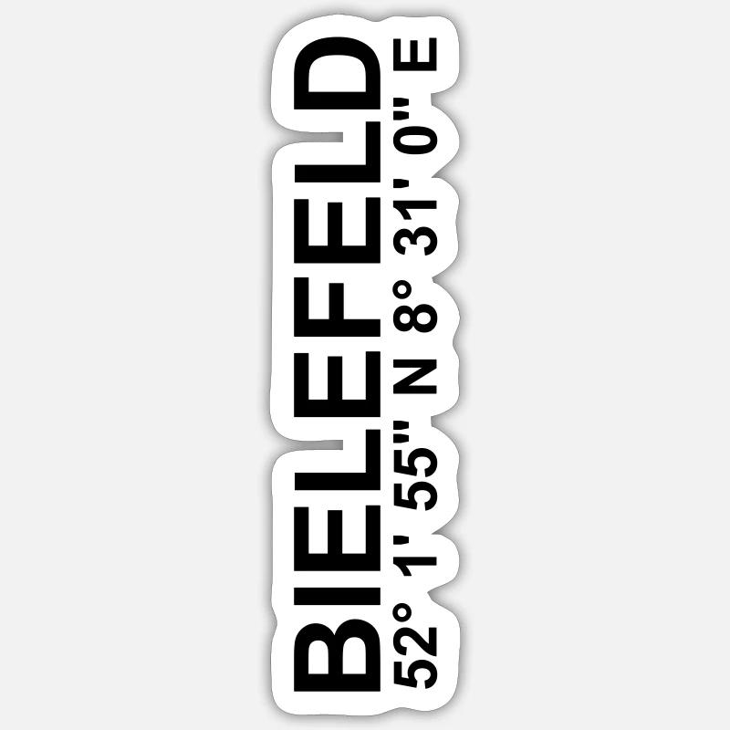 BIELEFELD coordinates Schüco Arena DSC Sticker size S (10 x 10 cm)