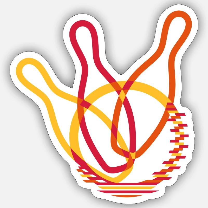 Sticker taille S (10 x 10 cm) - 