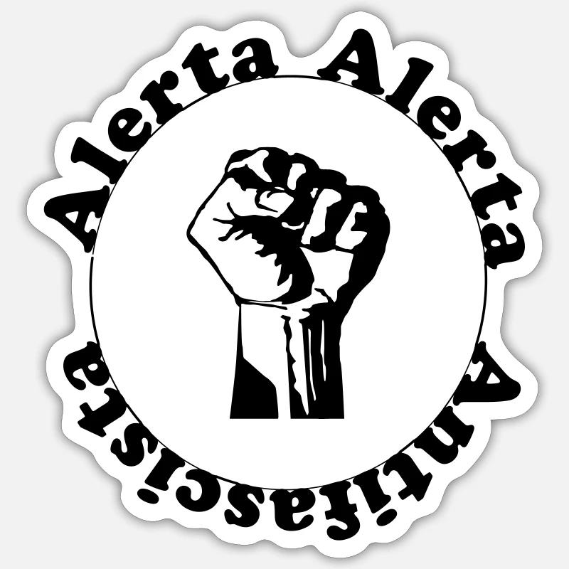 Alerta Alerta Sticker Größe S (10 x 10 cm)