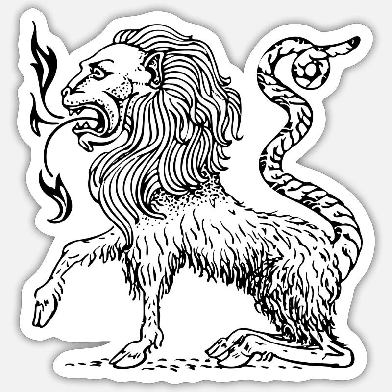 Sticker Größe S (10 x 10 cm) - 