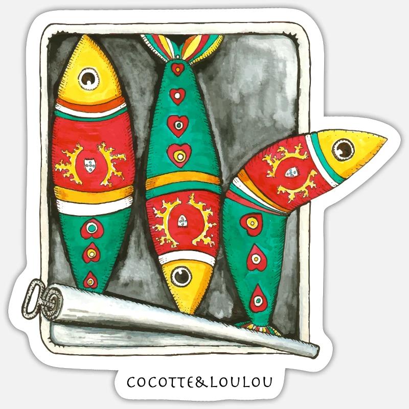 Sticker taille S (10 x 10 cm) - 