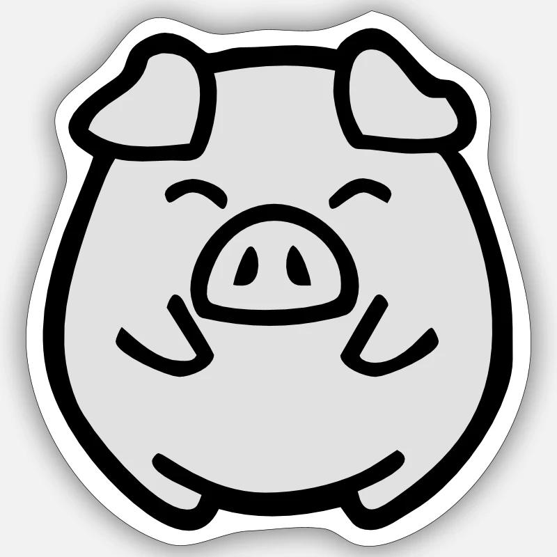 Sticker Größe S (10 x 10 cm) - 
