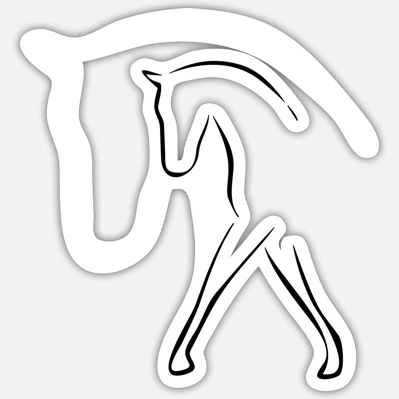 Sticker Größe S (10 x 10 cm) - 