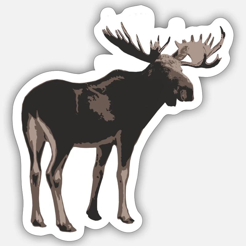 élan Sticker taille S (10 x 10 cm)