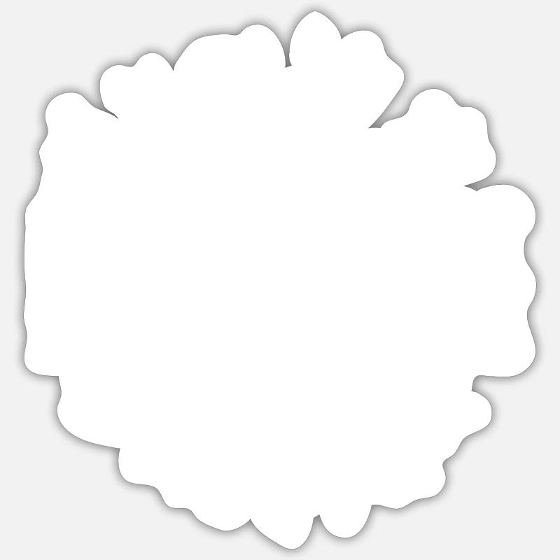 Spruch: Silvester? Ich bin so oder so der Knaller! Sticker Größe S (10 x 10 cm)