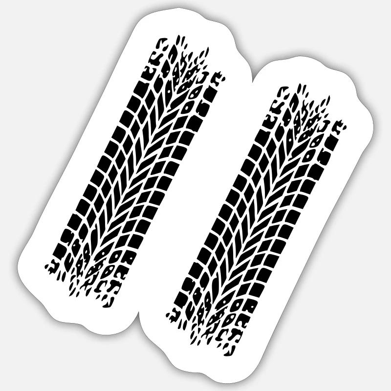 Tire Sticker size S (10 x 10 cm)