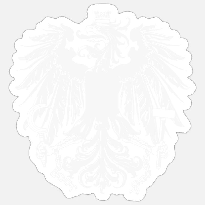 Austria - Sticker size S (10 x 10 cm) - white matte