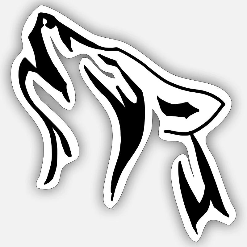 Sticker Größe S (10 x 10 cm) - 