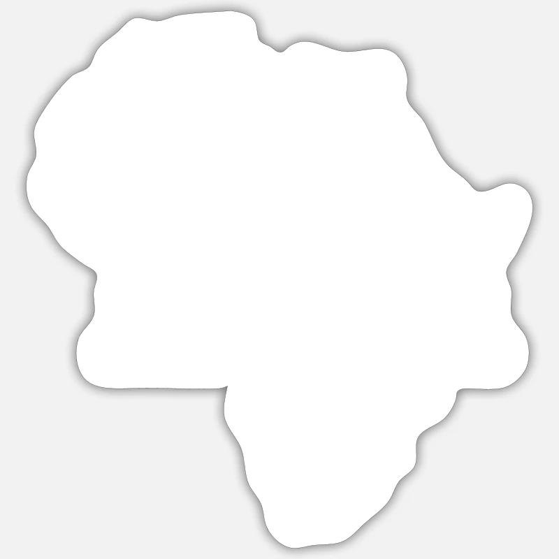 Africa Sticker formato S (10 x 10 cm)