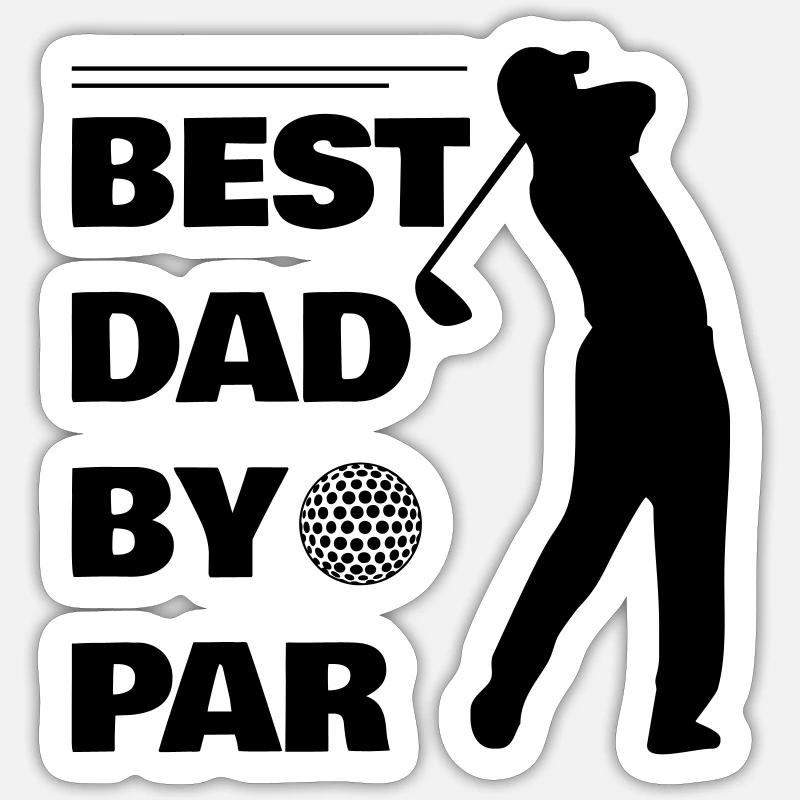 golf Sticker size S (10 x 10 cm)