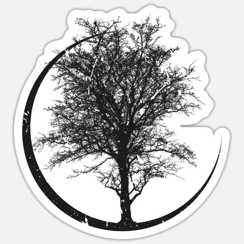 albero Sticker formato S (10 x 10 cm)