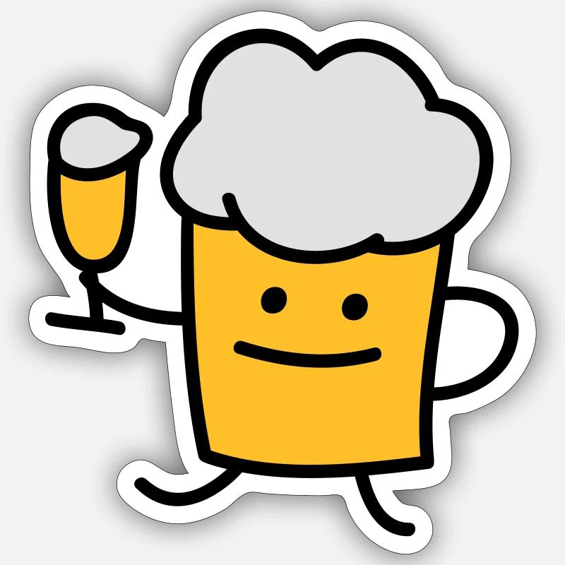 Sticker taille S (10 x 10 cm) - 