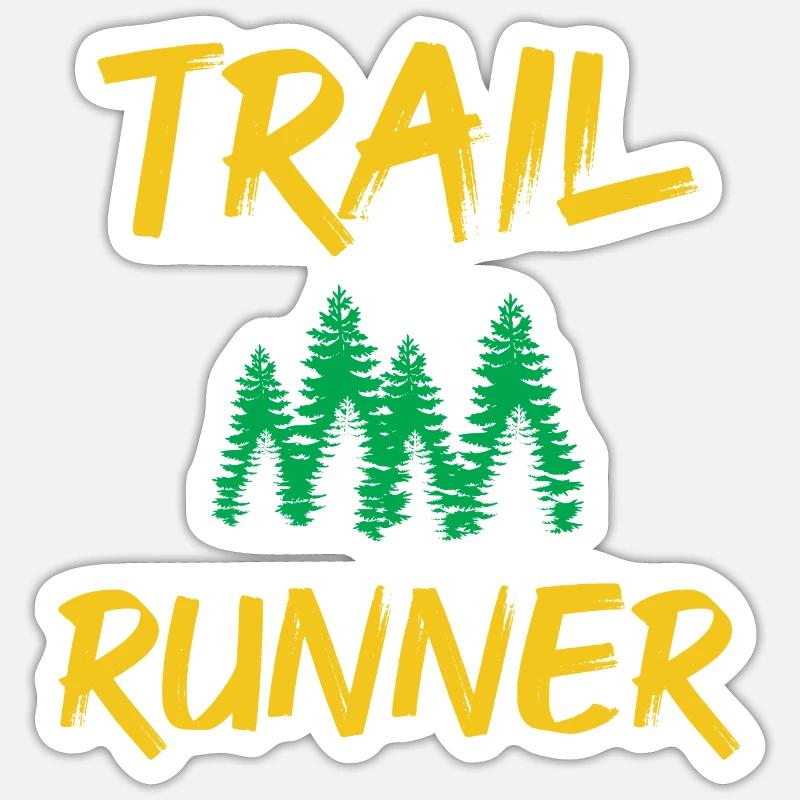 Trail Runner Sticker Größe S (10 x 10 cm)