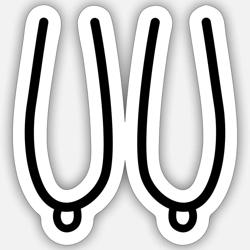 Hanging Breasts Sticker size S (10 x 10 cm)