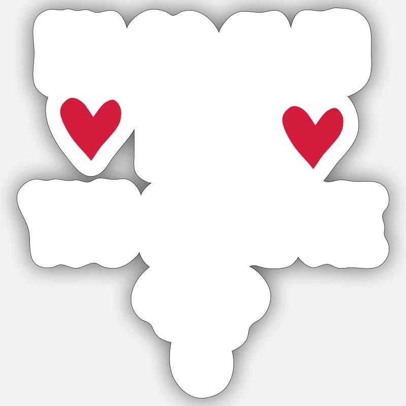 Sticker taille S (10 x 10 cm) - 