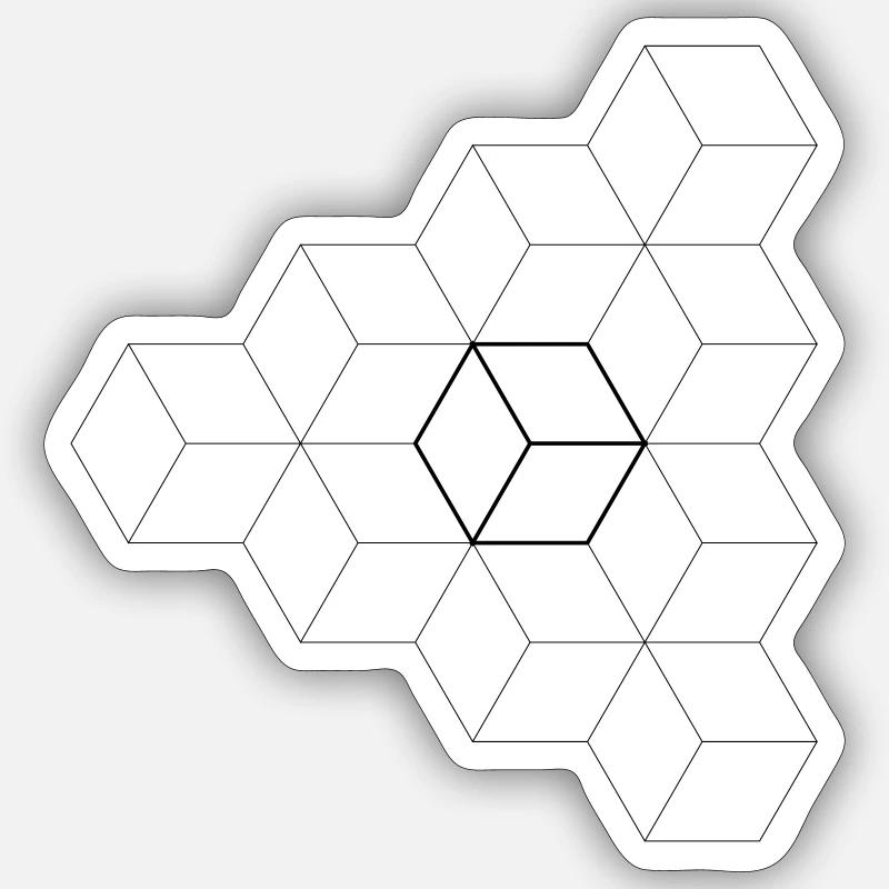 Sticker taille S (10 x 10 cm) - 