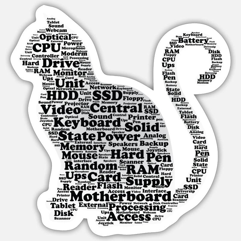 Sticker size S (10 x 10 cm) - 