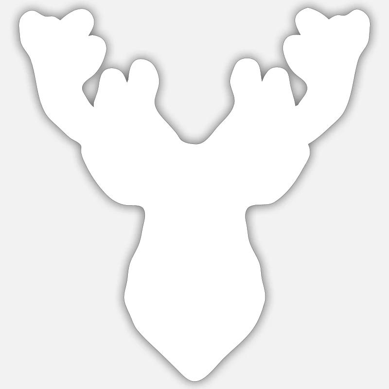 deer Sticker size S (10 x 10 cm)